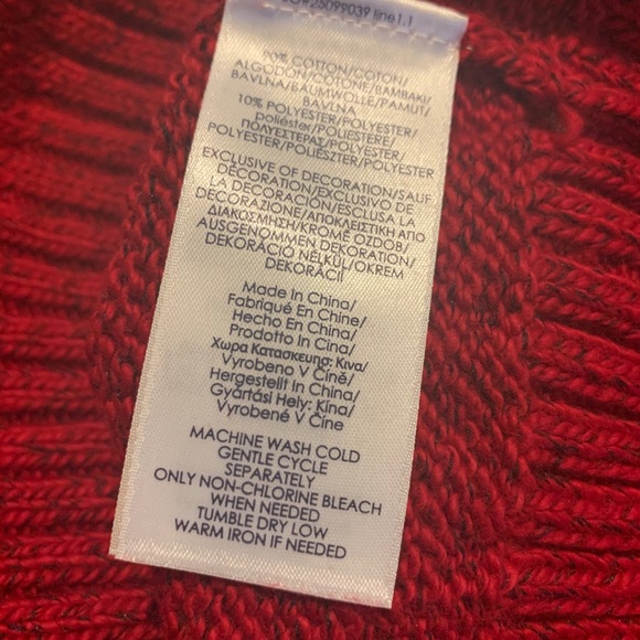 NWT Men’s Chaps Sweater - Picture 7 of 8